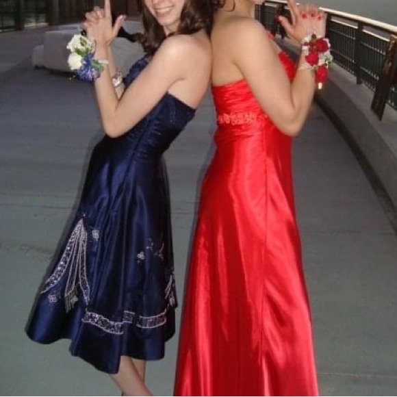 Silk Midi Gown - Picture 2 of 10